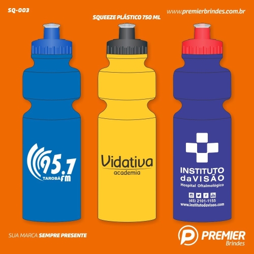 Squeeze Plástico 750 ml-114