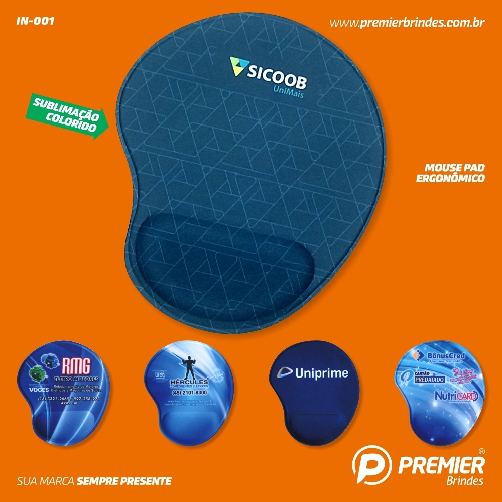 MOUSE PAD ERGONOMICO-IN-001