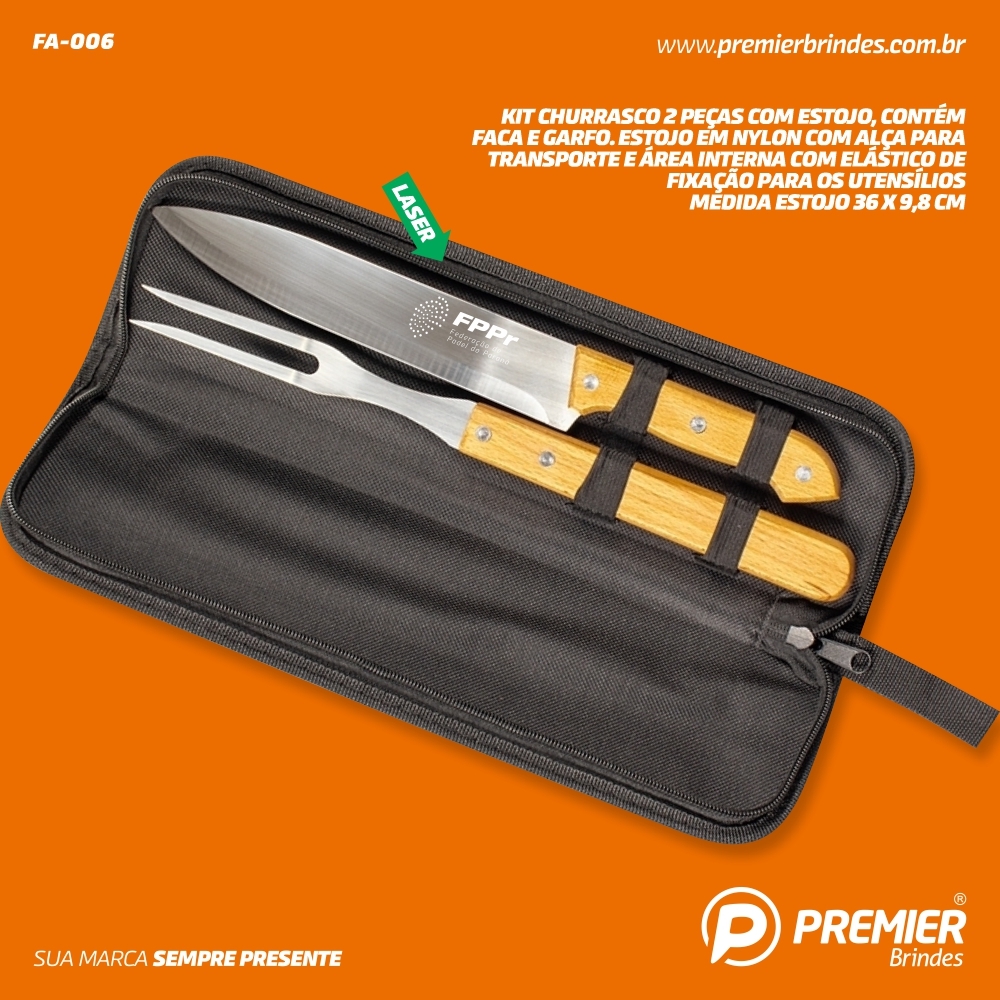 Kit Churrasco 2 Peças
